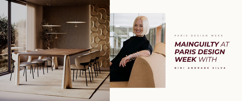 MAINGUILTY Selected by Nini Andrade Silva to Represent Portugal at Paris Design Week 2025